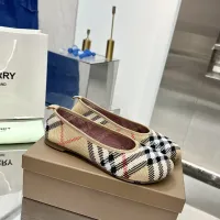 $76.00 USD Burberry Flat Shoes For Women #1462806