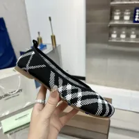 $76.00 USD Burberry Flat Shoes For Women #1462807