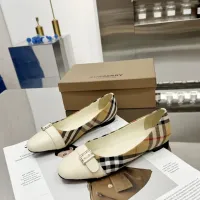 $85.00 USD Burberry Flat Shoes For Women #1462844