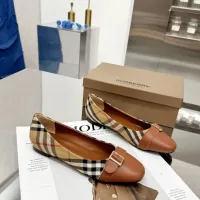 $85.00 USD Burberry Flat Shoes For Women #1462845