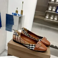 $85.00 USD Burberry Flat Shoes For Women #1462847