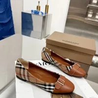 $85.00 USD Burberry Flat Shoes For Women #1462847