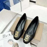 $85.00 USD Burberry Flat Shoes For Women #1462851