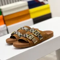 $64.00 USD Burberry Slippers For Men #1463213