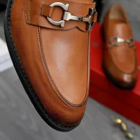 $85.00 USD Salvatore Ferragamo Leather Shoes For Men #1463283