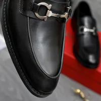 $85.00 USD Salvatore Ferragamo Leather Shoes For Men #1463285