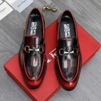 $85.00 USD Salvatore Ferragamo Leather Shoes For Men #1463286