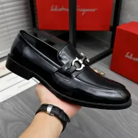 $85.00 USD Salvatore Ferragamo Leather Shoes For Men #1463288