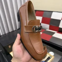 $108.00 USD Salvatore Ferragamo Leather Shoes For Men #1463610