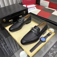 $108.00 USD Salvatore Ferragamo Leather Shoes For Men #1463615