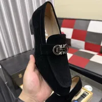 $108.00 USD Salvatore Ferragamo Leather Shoes For Men #1463618