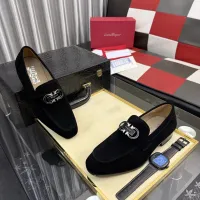 $108.00 USD Salvatore Ferragamo Leather Shoes For Men #1463618