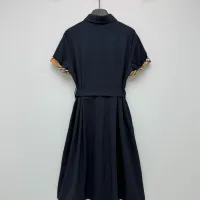 $85.00 USD Burberry Dresses Short Sleeved For Women #1464796