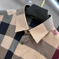$85.00 USD Burberry Shirts Long Sleeved For Men #1470084