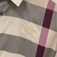 $85.00 USD Burberry Shirts Long Sleeved For Men #1470084