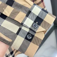 $85.00 USD Burberry Shirts Long Sleeved For Men #1470086
