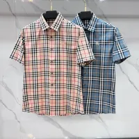 $82.00 USD Burberry Shirts Short Sleeved For Men #1470110
