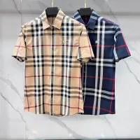 $82.00 USD Burberry Shirts Short Sleeved For Men #1470118