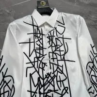 $64.00 USD Alexander McQueen Shirts Long Sleeved For Men #1470234