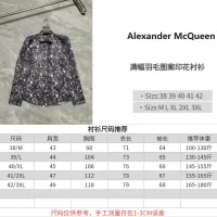 $64.00 USD Alexander McQueen Shirts Long Sleeved For Men #1470236