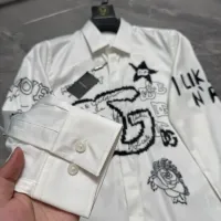 $64.00 USD Dolce & Gabbana D&G Shirts Long Sleeved For Men #1470284