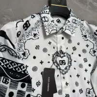 $64.00 USD Dolce & Gabbana D&G Shirts Long Sleeved For Men #1470288