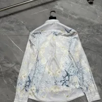 $64.00 USD Versace Shirts Long Sleeved For Men #1470345