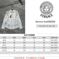 $64.00 USD Versace Shirts Long Sleeved For Men #1470345