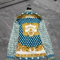 $64.00 USD Versace Shirts Long Sleeved For Men #1470347