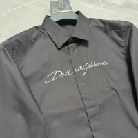 $72.00 USD Dolce & Gabbana D&G Shirts Long Sleeved For Men #1470384