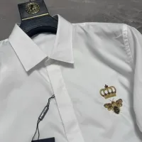 $72.00 USD Dolce & Gabbana D&G Shirts Long Sleeved For Men #1470385