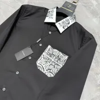 $72.00 USD Dolce & Gabbana D&G Shirts Long Sleeved For Men #1470394