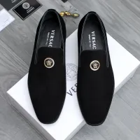 $92.00 USD Versace Leather Shoes For Men #1470800