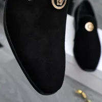 $92.00 USD Versace Leather Shoes For Men #1470800