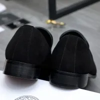 $92.00 USD Versace Leather Shoes For Men #1470800