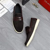 $100.00 USD Salvatore Ferragamo Leather Shoes For Men #1471047