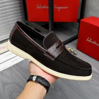 $100.00 USD Salvatore Ferragamo Leather Shoes For Men #1471047