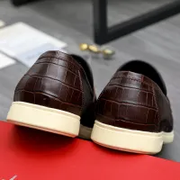 $100.00 USD Salvatore Ferragamo Leather Shoes For Men #1471047