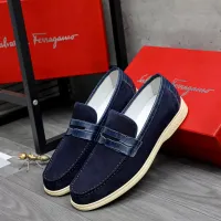 $100.00 USD Salvatore Ferragamo Leather Shoes For Men #1471048