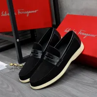 $100.00 USD Salvatore Ferragamo Leather Shoes For Men #1471049