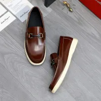 $100.00 USD Salvatore Ferragamo Leather Shoes For Men #1471057
