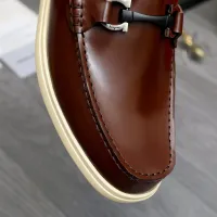 $100.00 USD Salvatore Ferragamo Leather Shoes For Men #1471057