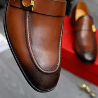 $96.00 USD Salvatore Ferragamo Leather Shoes For Men #1471060