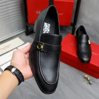 $96.00 USD Salvatore Ferragamo Leather Shoes For Men #1471062