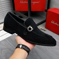 $96.00 USD Salvatore Ferragamo Leather Shoes For Men #1471064