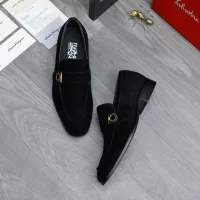 $96.00 USD Salvatore Ferragamo Leather Shoes For Men #1471064