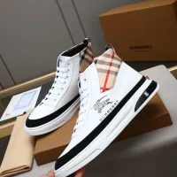 $85.00 USD Burberry High Tops Shoes For Men #1471080