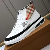 $85.00 USD Burberry High Tops Shoes For Men #1471080