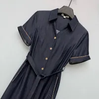 $135.00 USD Burberry Dresses Short Sleeved For Women #1472296