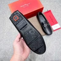 $80.00 USD Salvatore Ferragamo Leather Shoes For Men #1472326